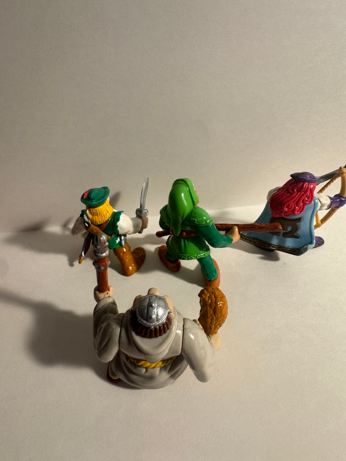 329 - Vtg FISHER PRICE GREAT ADVENTURES ROBINHOOD FOREST 1998 4 total