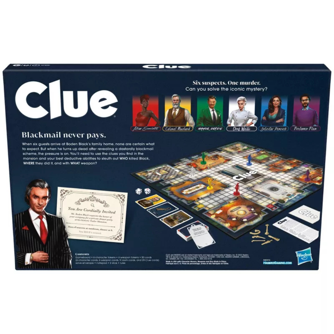 Clue Classic Mystery Board Game