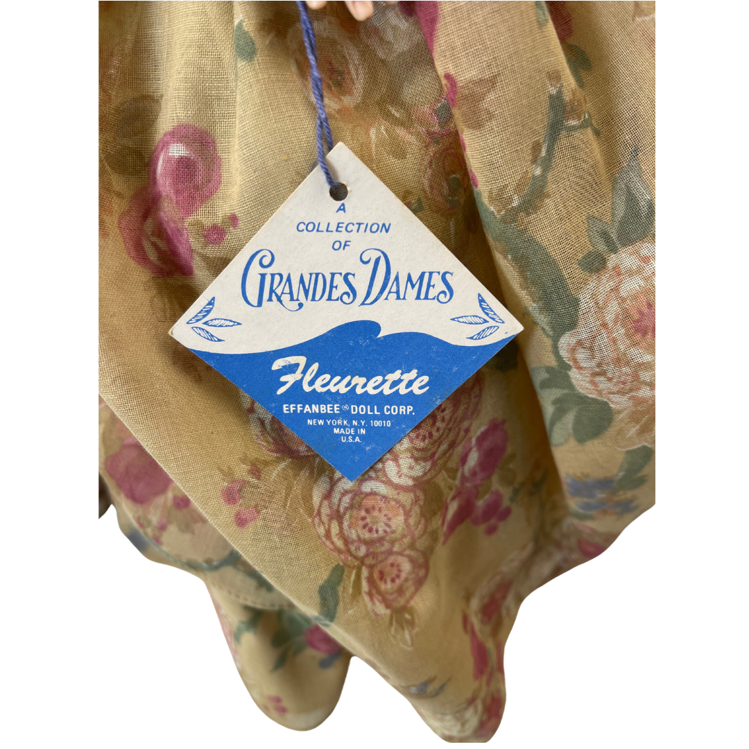 VTG Effenbee Grandes Dames Doll Plastic