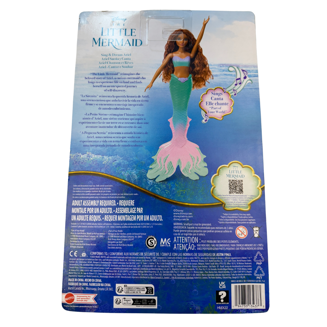 Sing & Dream Ariel: Dive into Disney Magic!