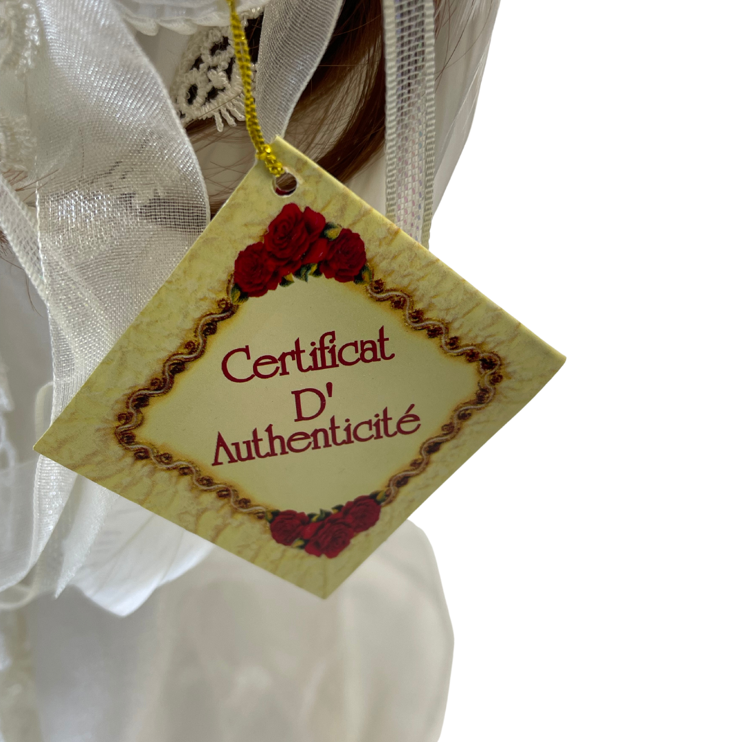 ANGEL PORCELAIN DOLL - Feather Wings