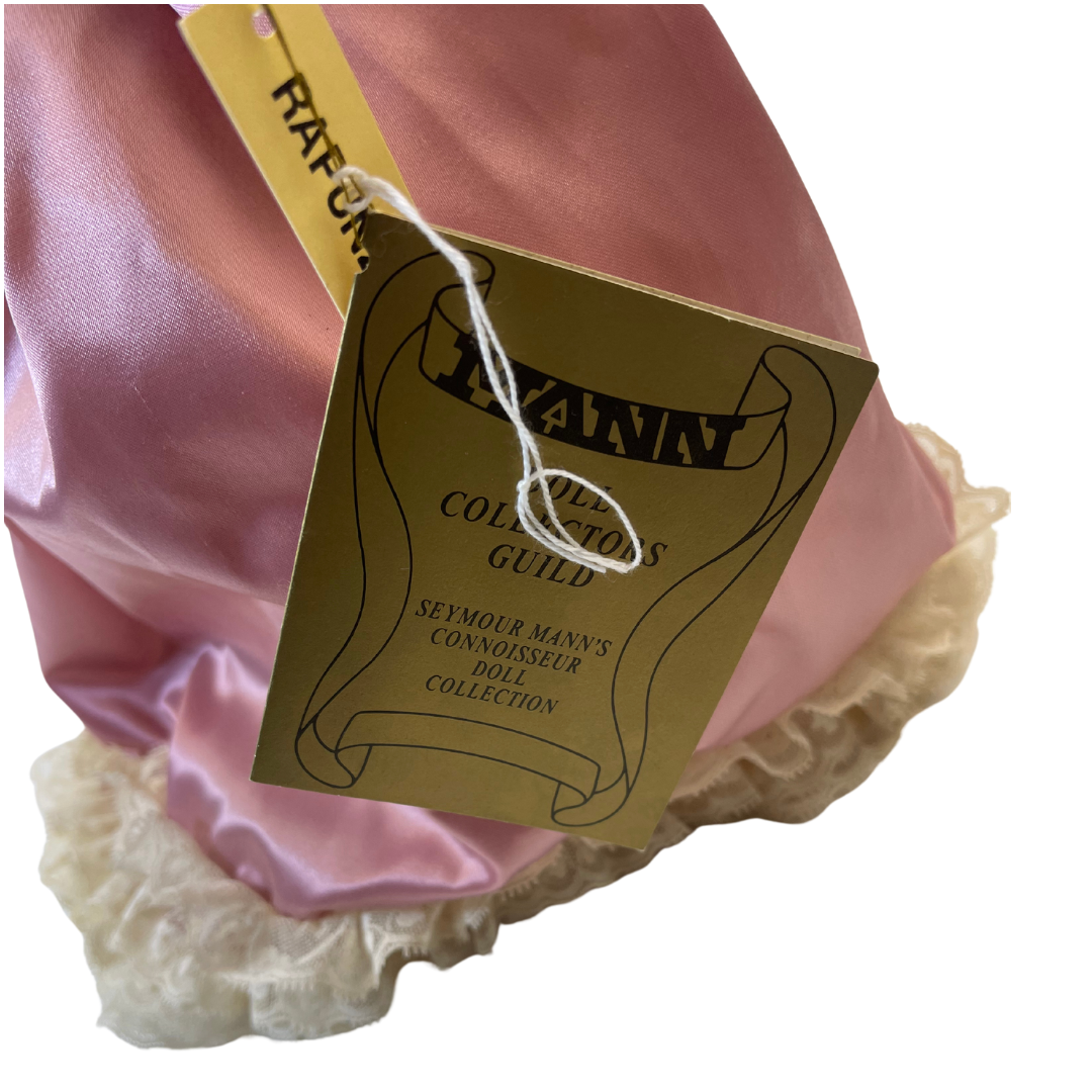 "Rapunzel" Porcelain Doll by Mann, 17"