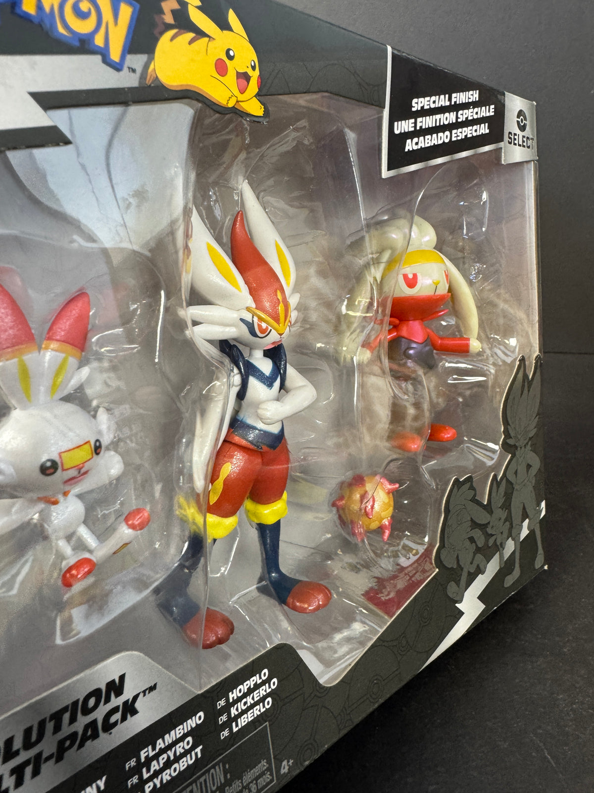 Cinderace/Raboot/Scorbunny Pokemon Select Evolution Multipack NEW in box