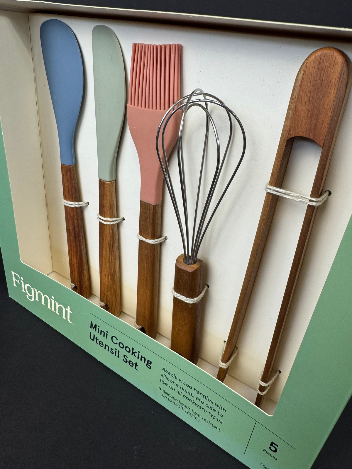 Figmint Mini Cooking Utensil Set 5 Pieces