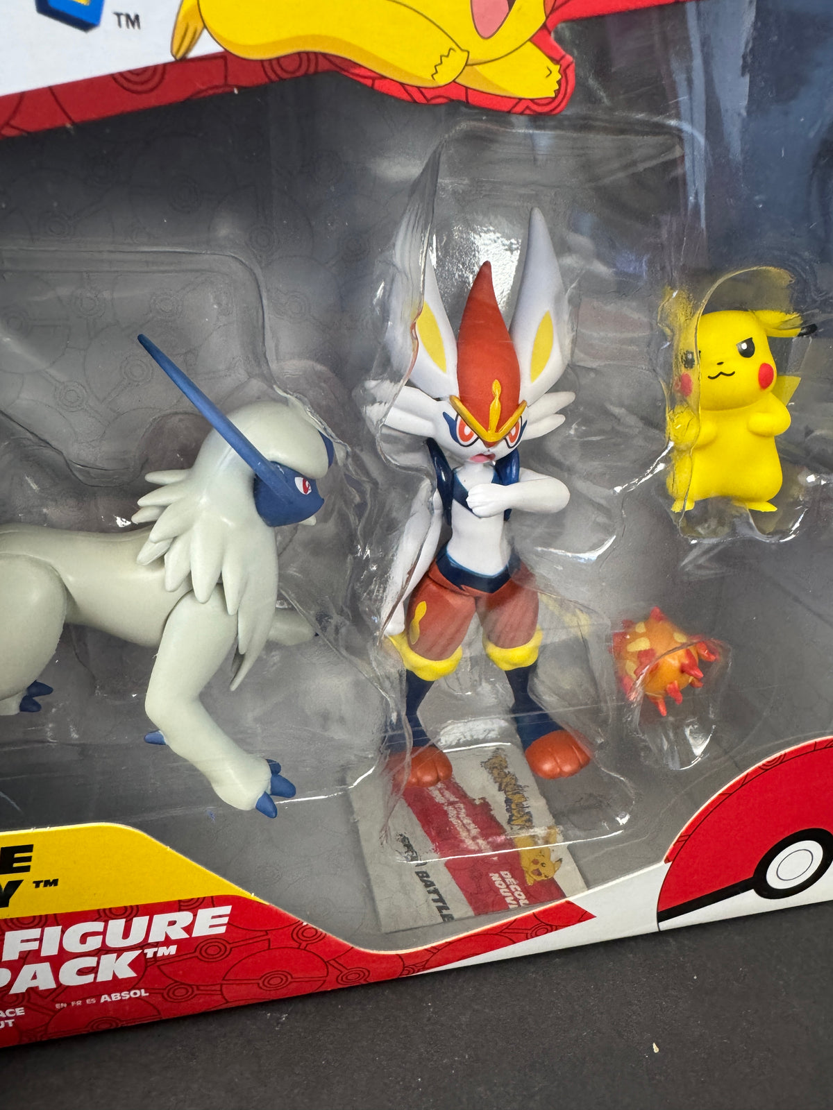 POKEMON BATTLE READY ACTION FIGURE SET Figures Multi PACK With Pikachu