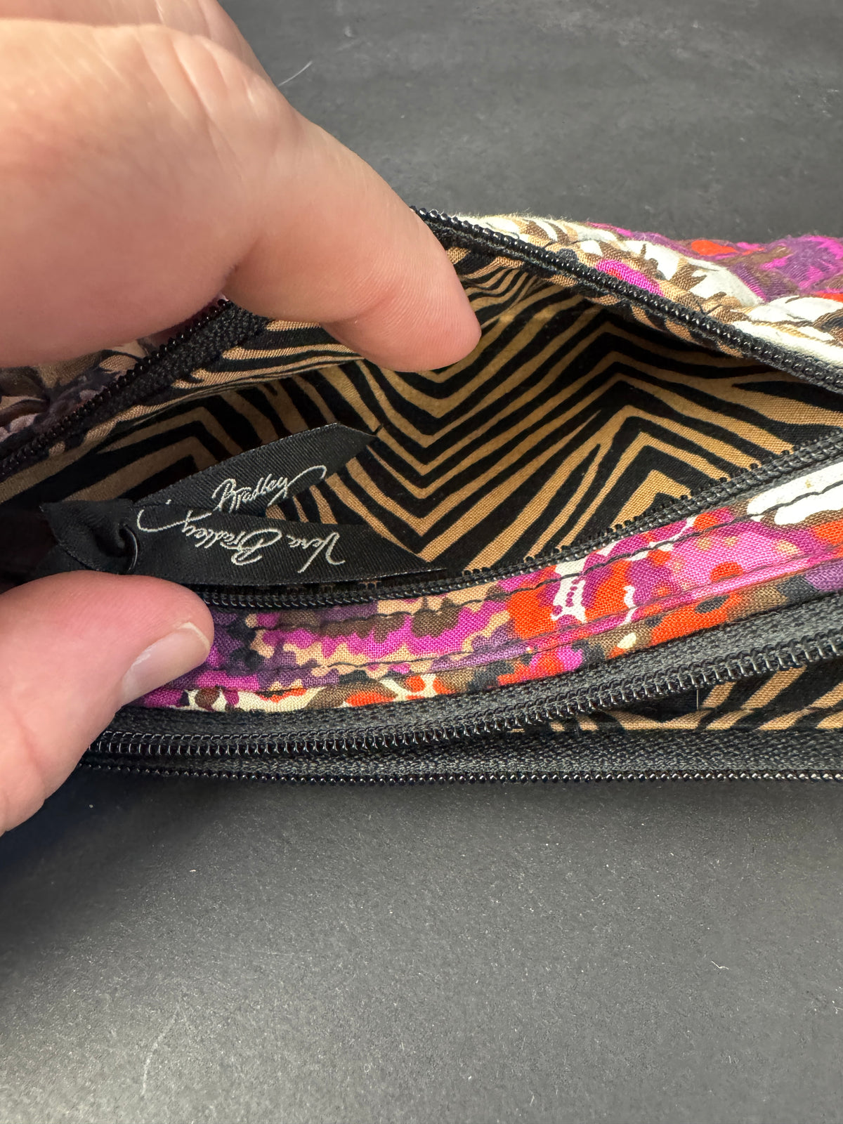 Vera Bradley Front Zip Wristlet