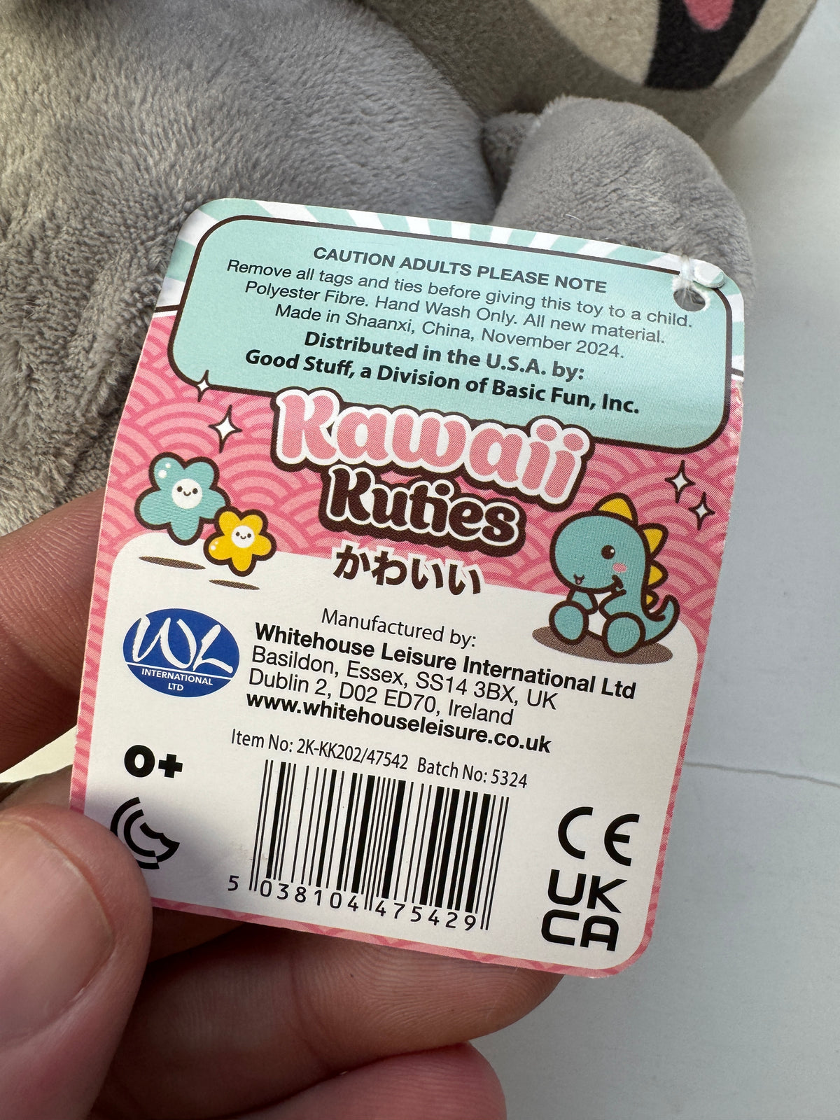 340 - Kawaii Sloth Plush Stuffed Animal