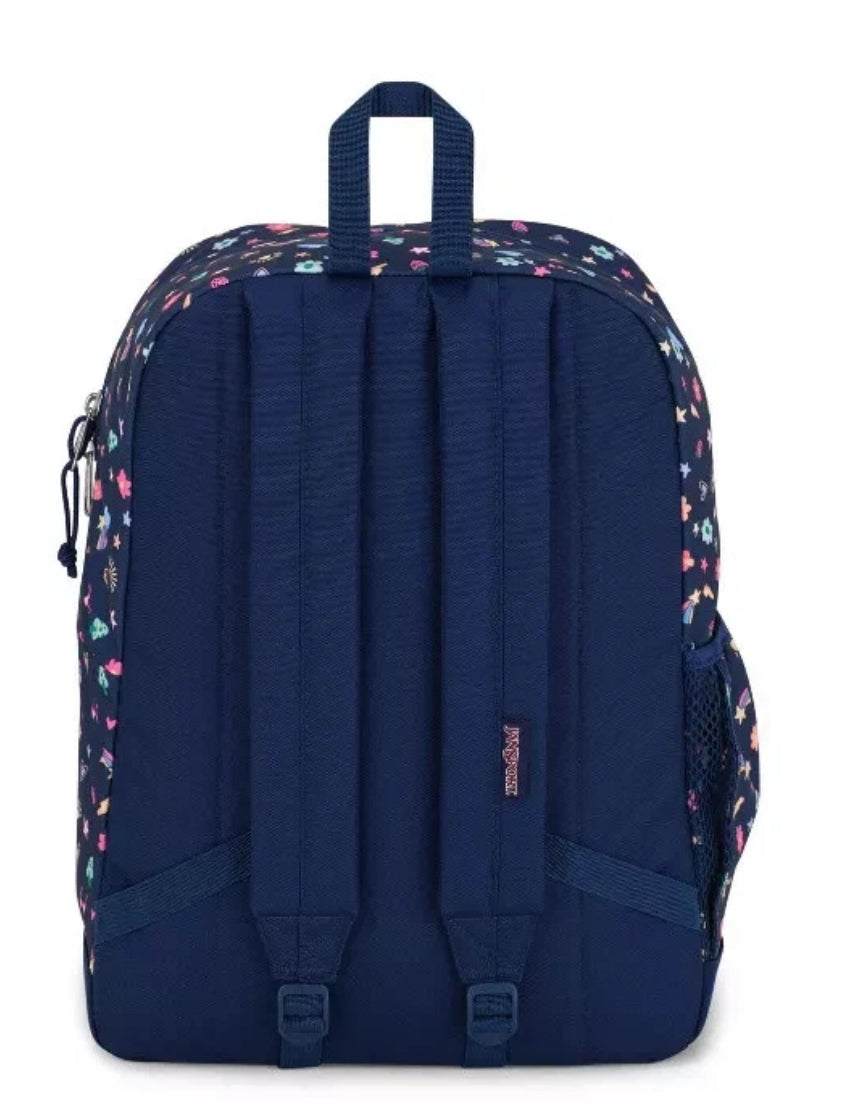 JanSport Cross Town Plus 17" Backpack - Fluid Slice of Fun