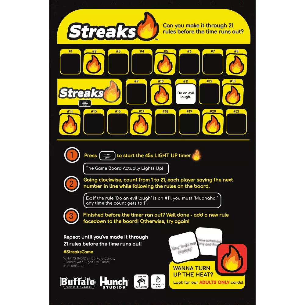 Buffalo Games Streaks Board Game