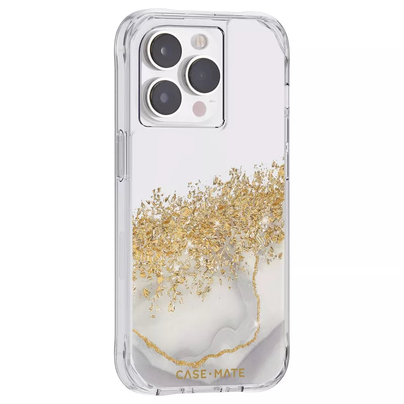 Case-Mate Impact Polymer Iphone 14 Plus Case | Karat Marble Mag-Safe Compatible