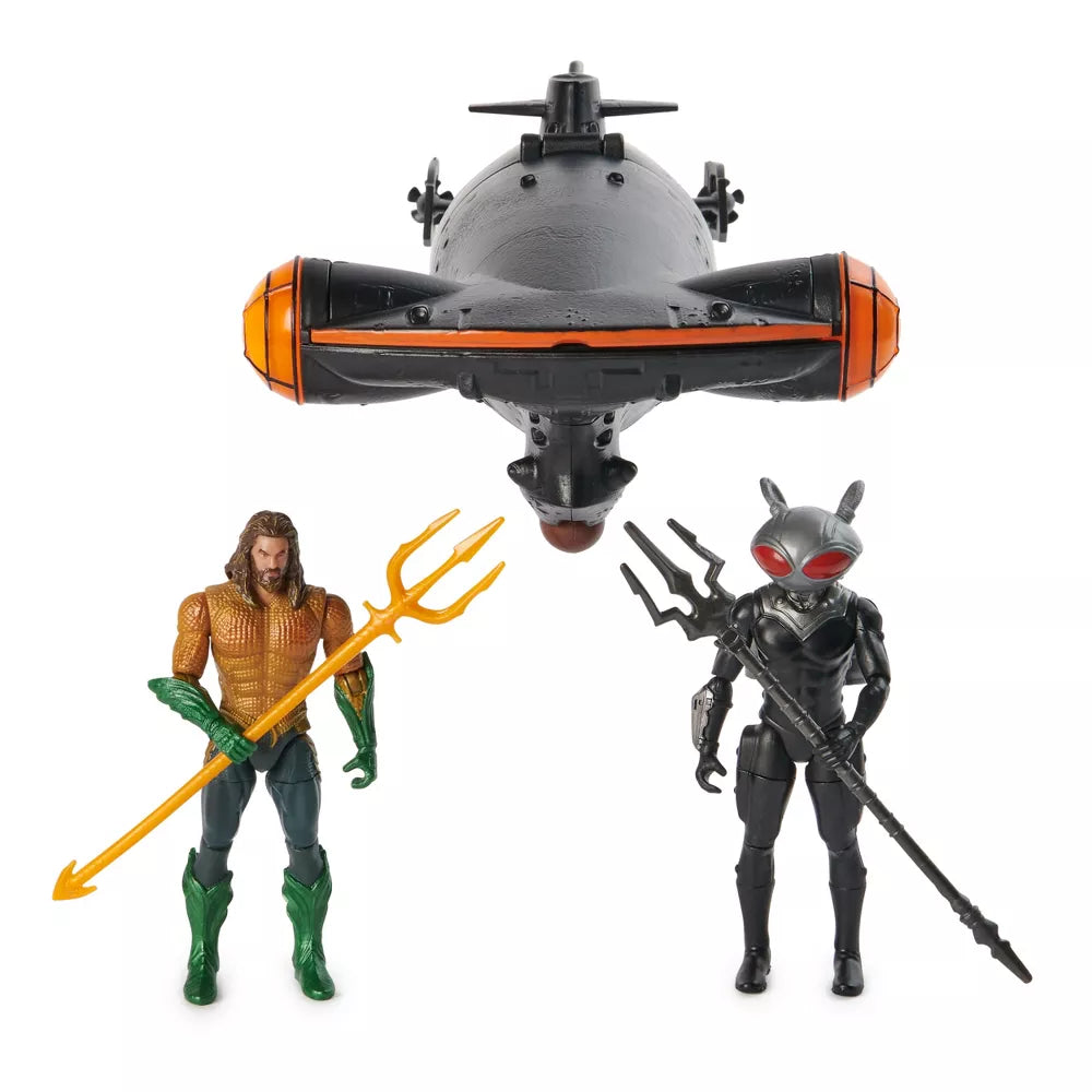 DC Comics Aquaman vs Black Manta Battle Playset