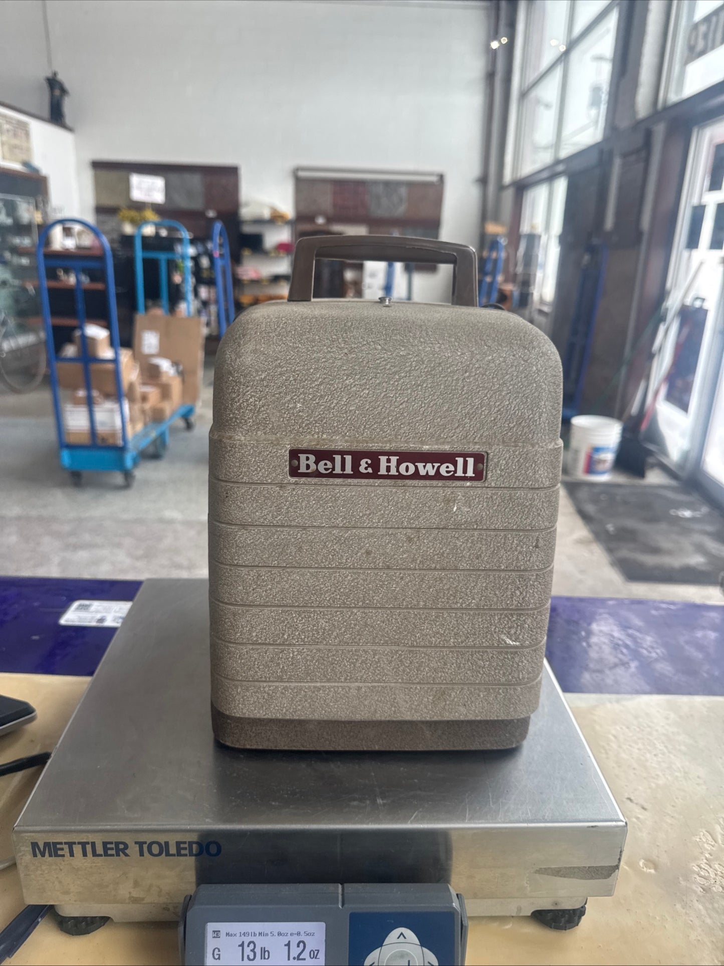 Vintage BELL and HOWELL Model 253A 8mm Movie Projector.