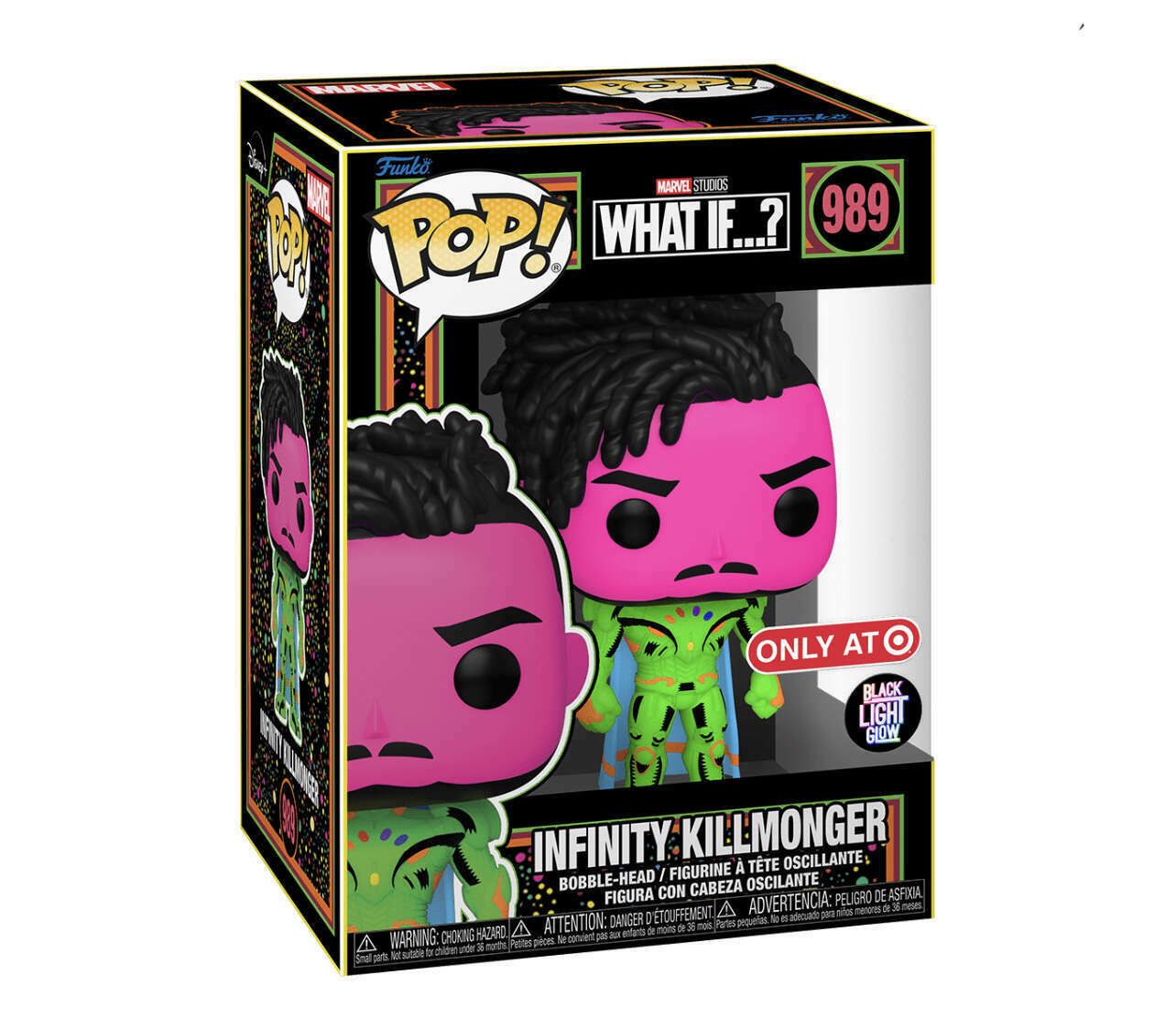 Infinity Killmonger - Pop! & Tee Box Set