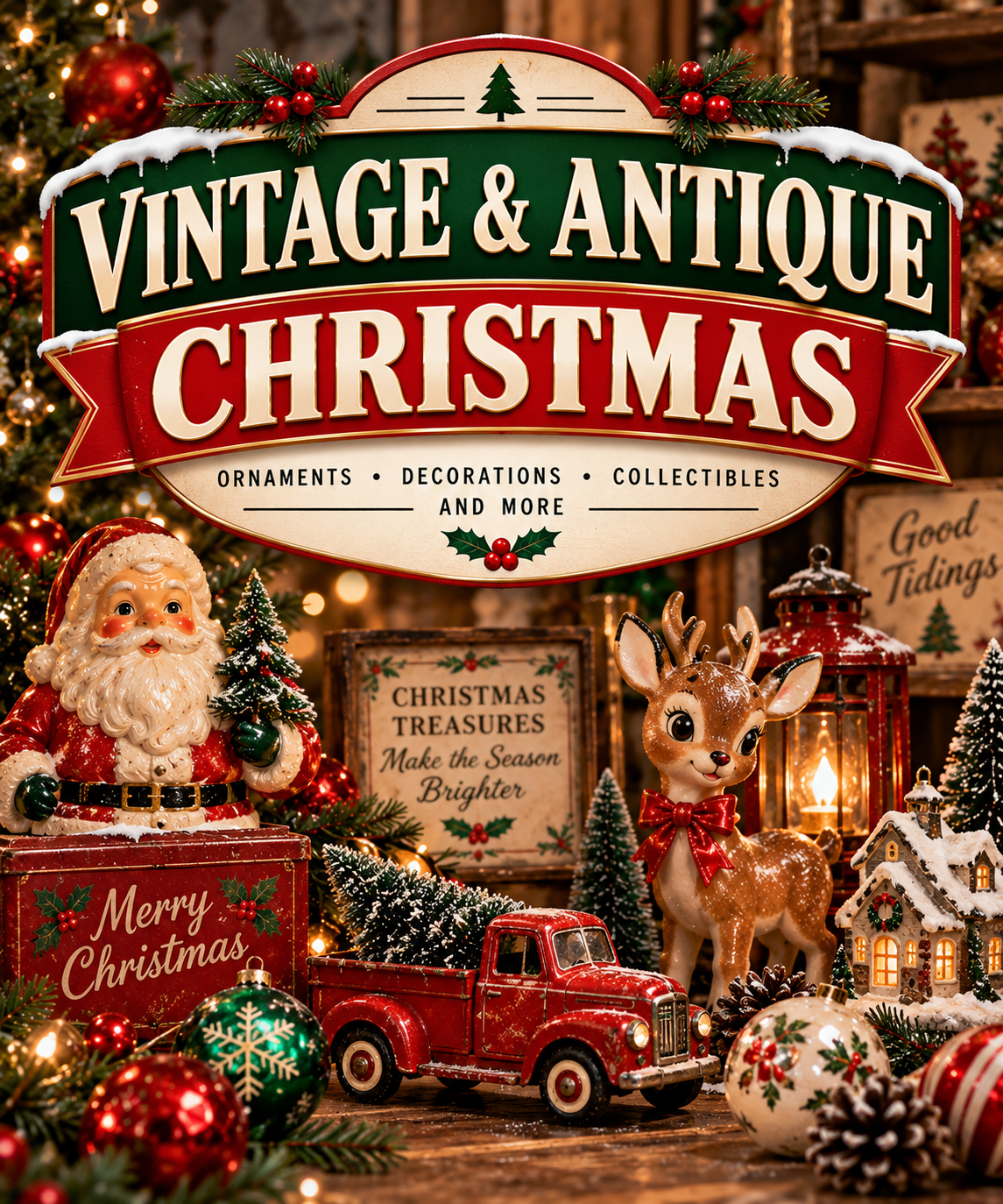 Vintage, Modern, & Antique X-Mas