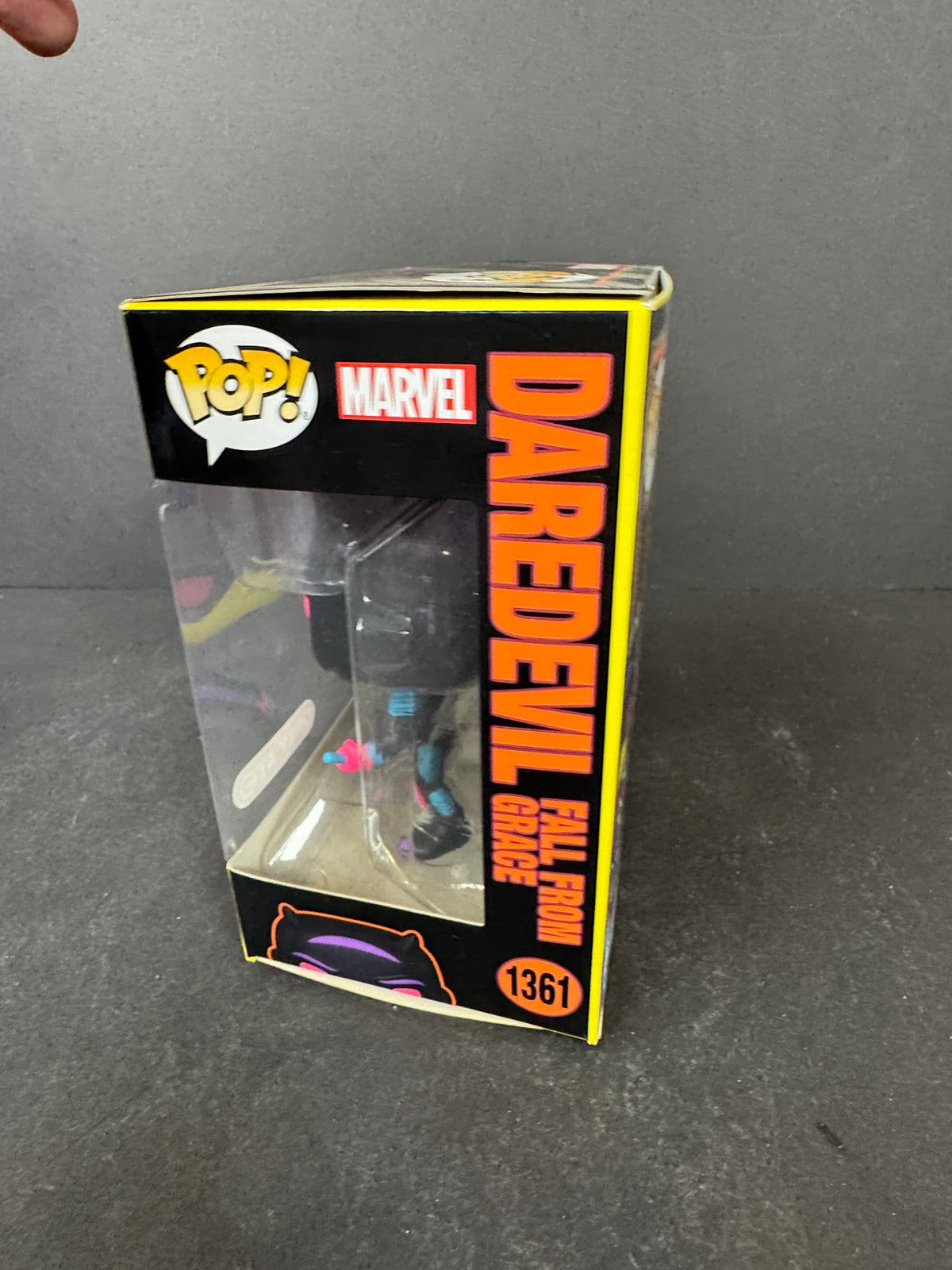 Funko Pop! #1361 Marvel - Daredevil Fall From Grace (Black Light) - Target