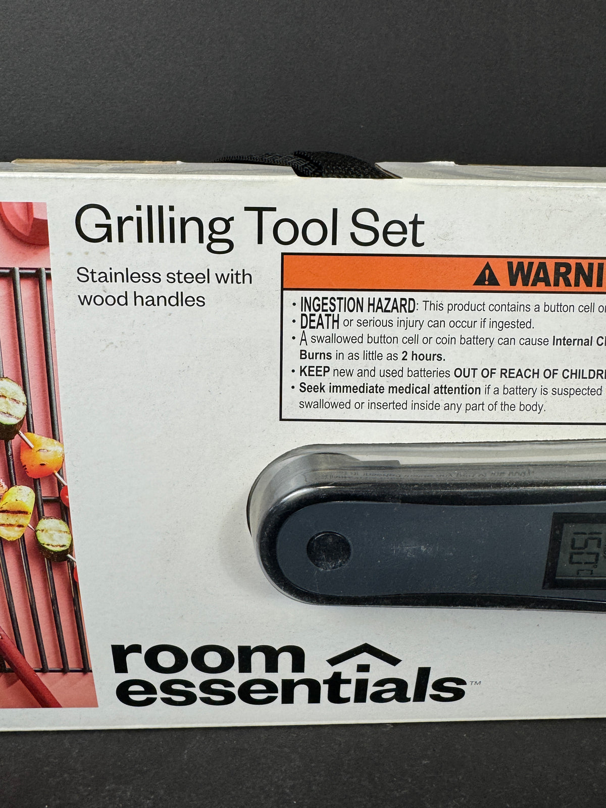 BBQ Stainless Steel Grill Spatula SetBlack - Room Essentials™