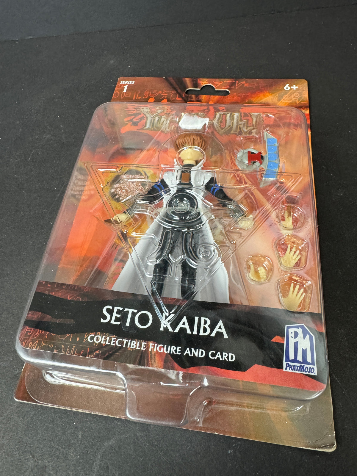 2023 PhatMojo - Official Yu-Gi-Oh! 4 in Figure: SETO KAIBA (w/ Exclusive Card)