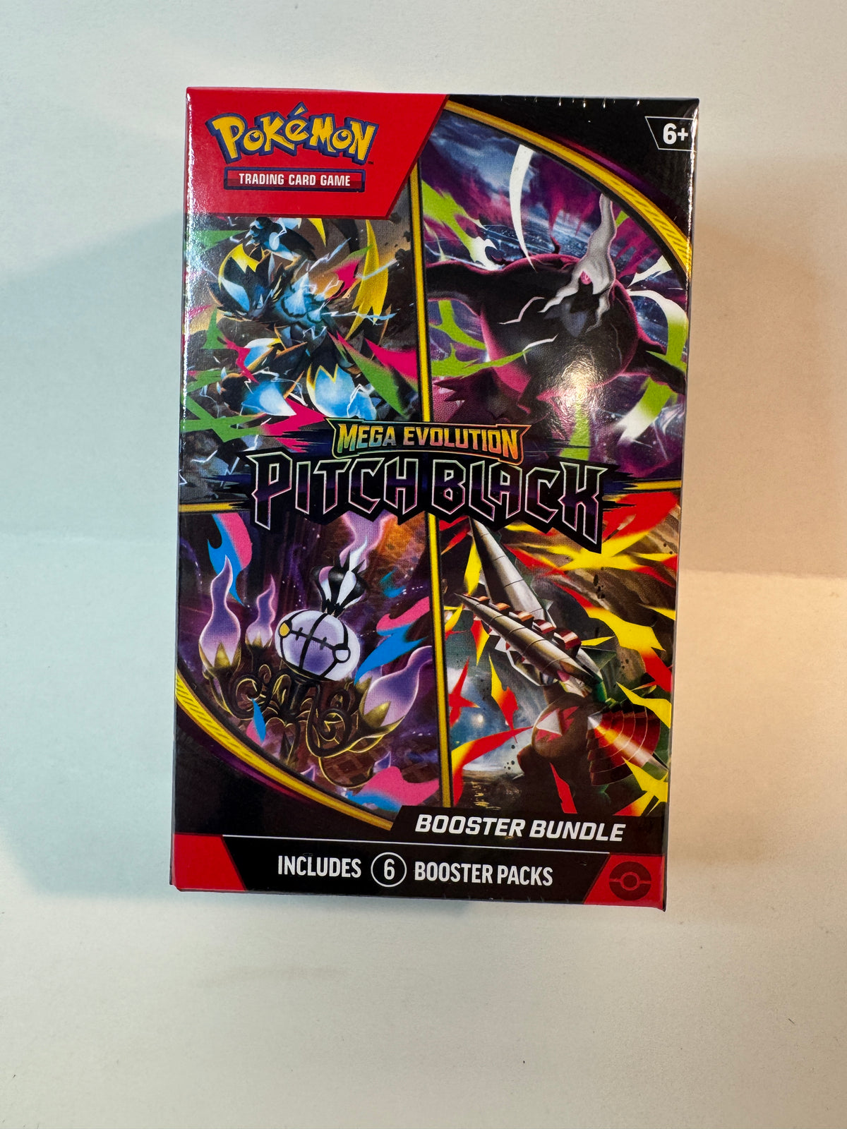 Pokemon Pokémon TCG Mega Evolution-Pitch Black Booster Bundle 6 packs
