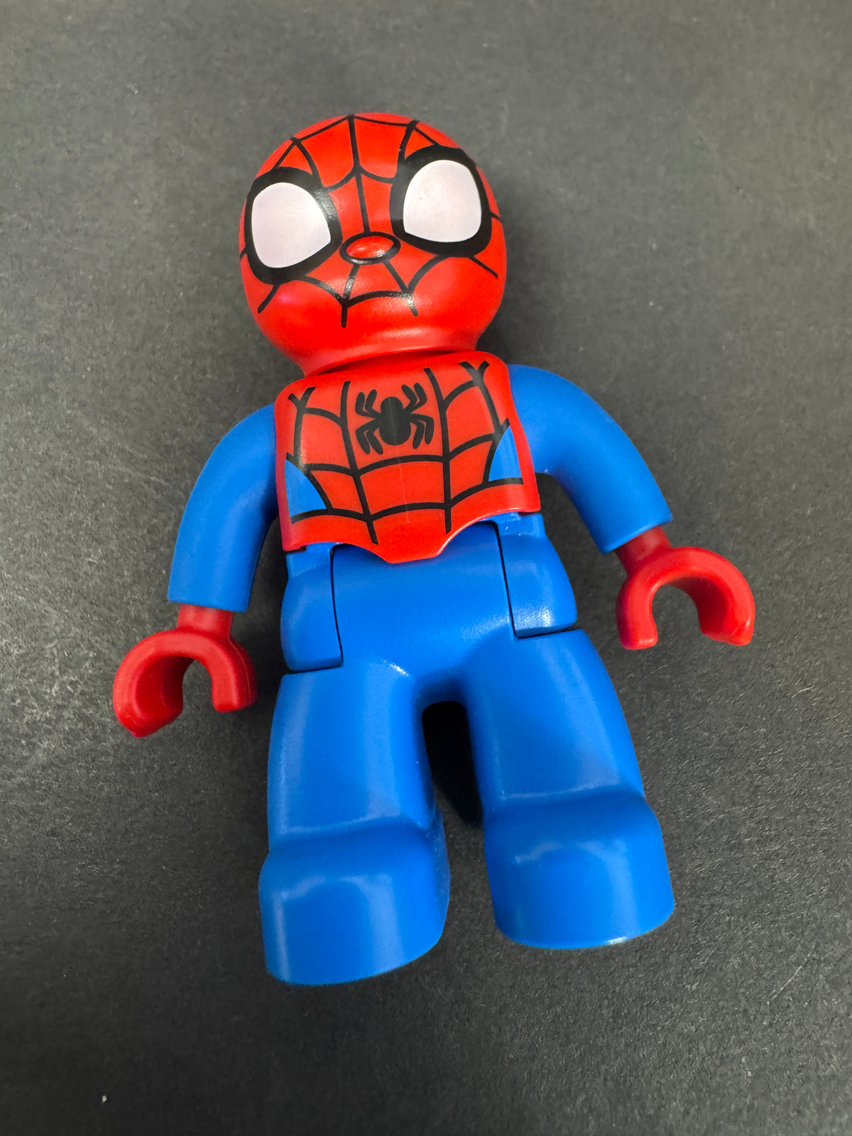 607 - LEGO Duplo Spider Man Figure Red Blue Superhero Marvel Minifigure 2.5"