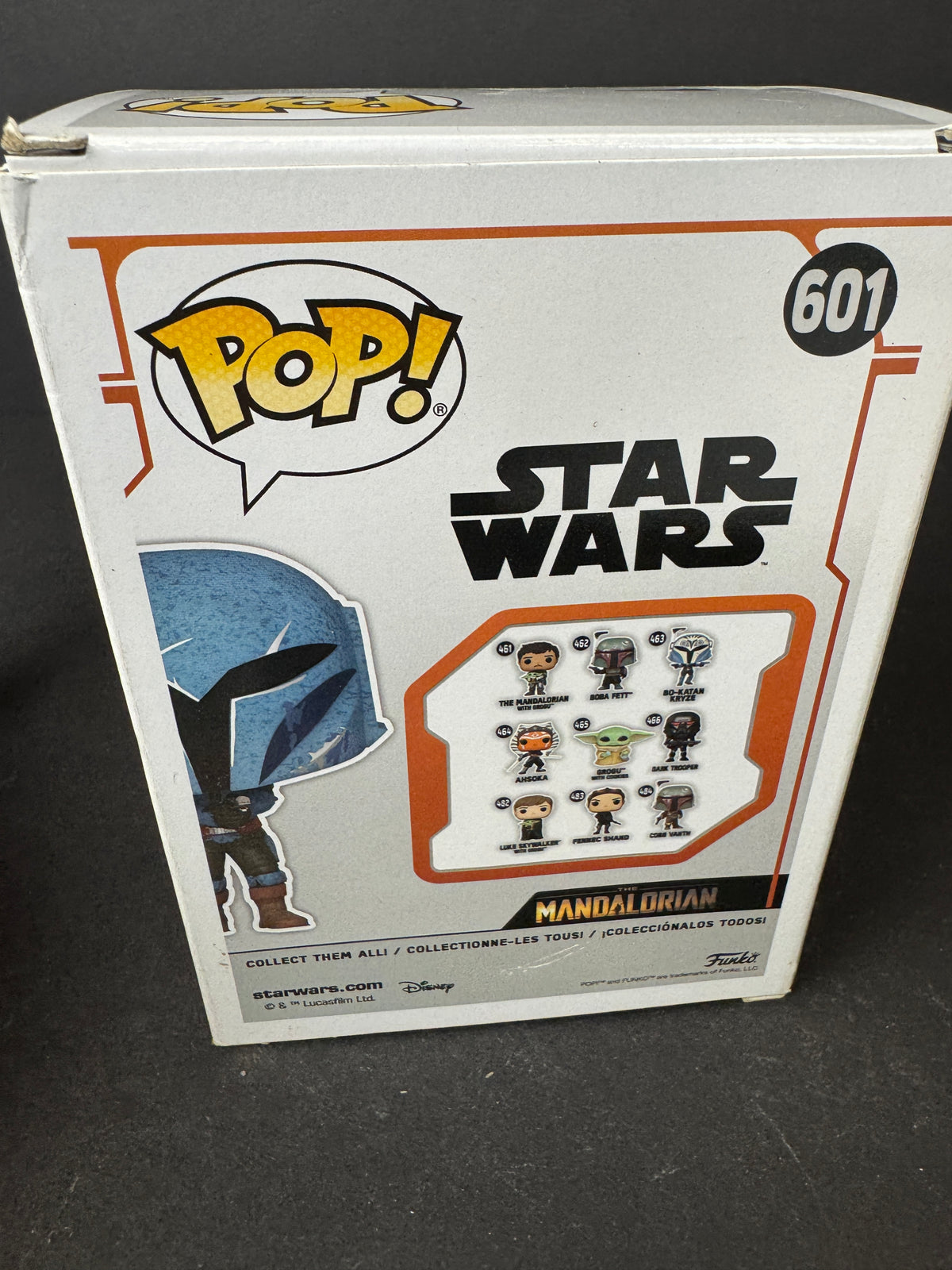 Funko POP Star Wars The Mandalorian KOSKA REEVES GameStop Exclusive #601