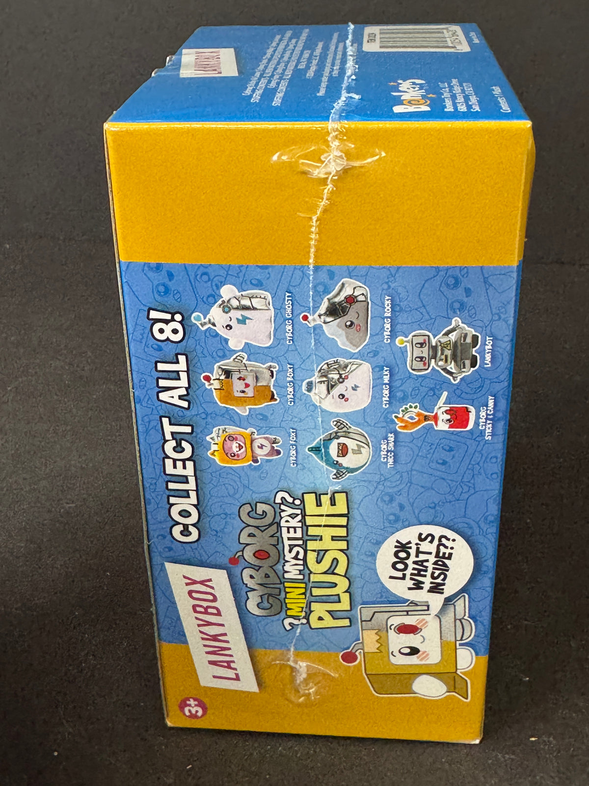 Lankybox Cyborg Mini Mystery Plushie 4" Plush Toy New sealed