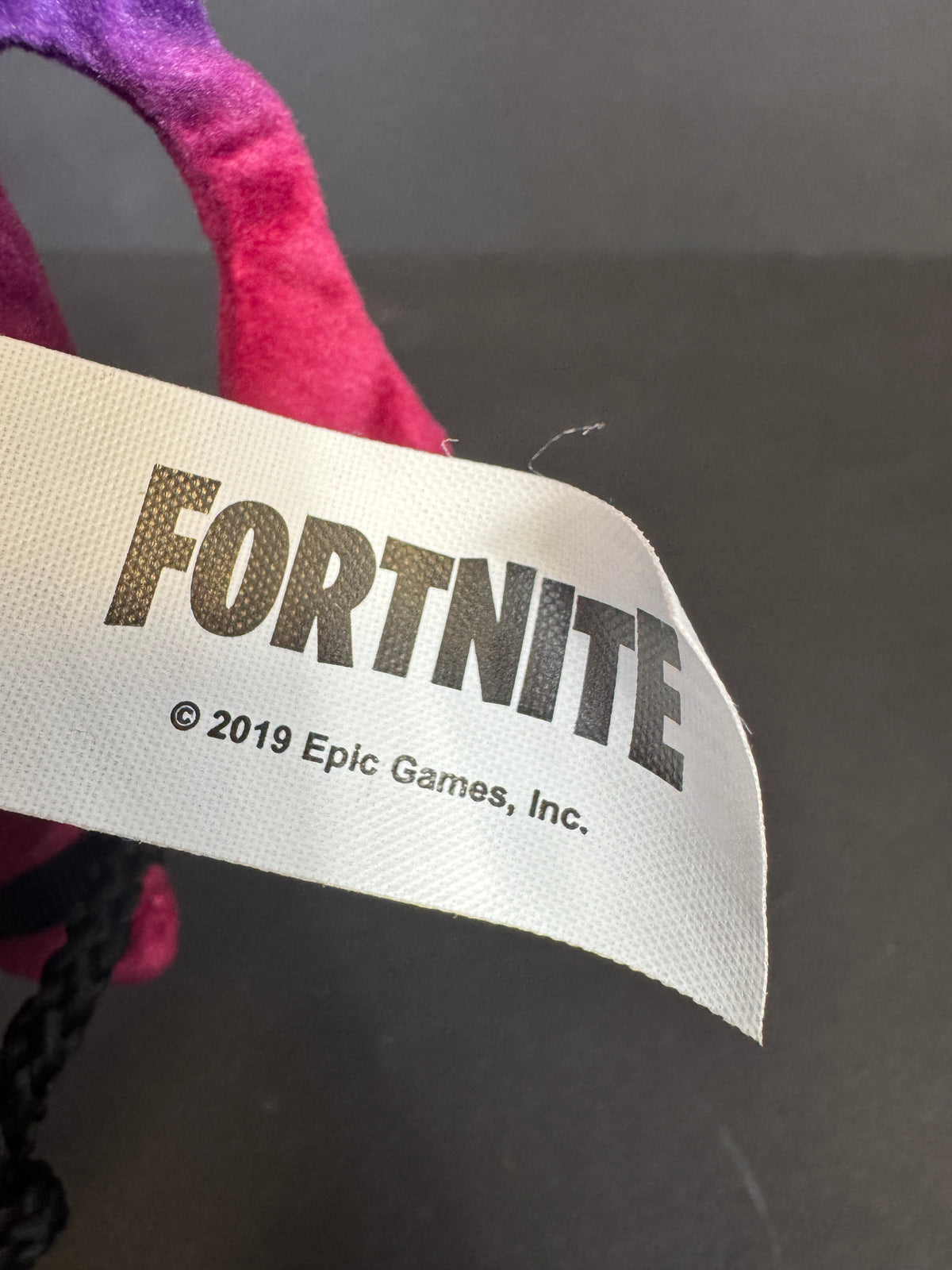 480 - Fortnite Dark Llamacorn 7" Plush Llama Unicorn Sparkly Wings