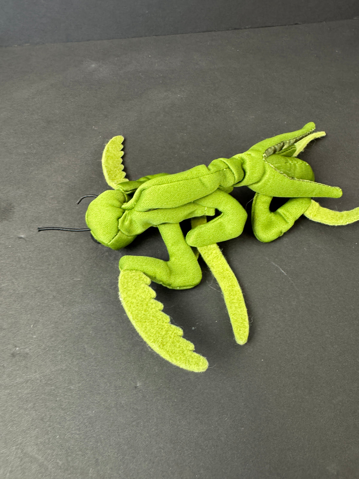 570 - FOLKMANIS PRAYING MANTIS FINGER PUPPET FULL BODIED