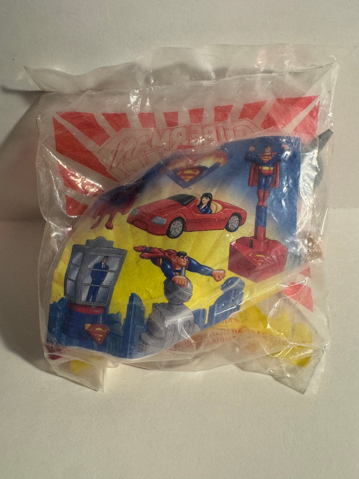 556 - Burger King Kids' Club 1997 Superman The Animated Series Daily Planet Balancer