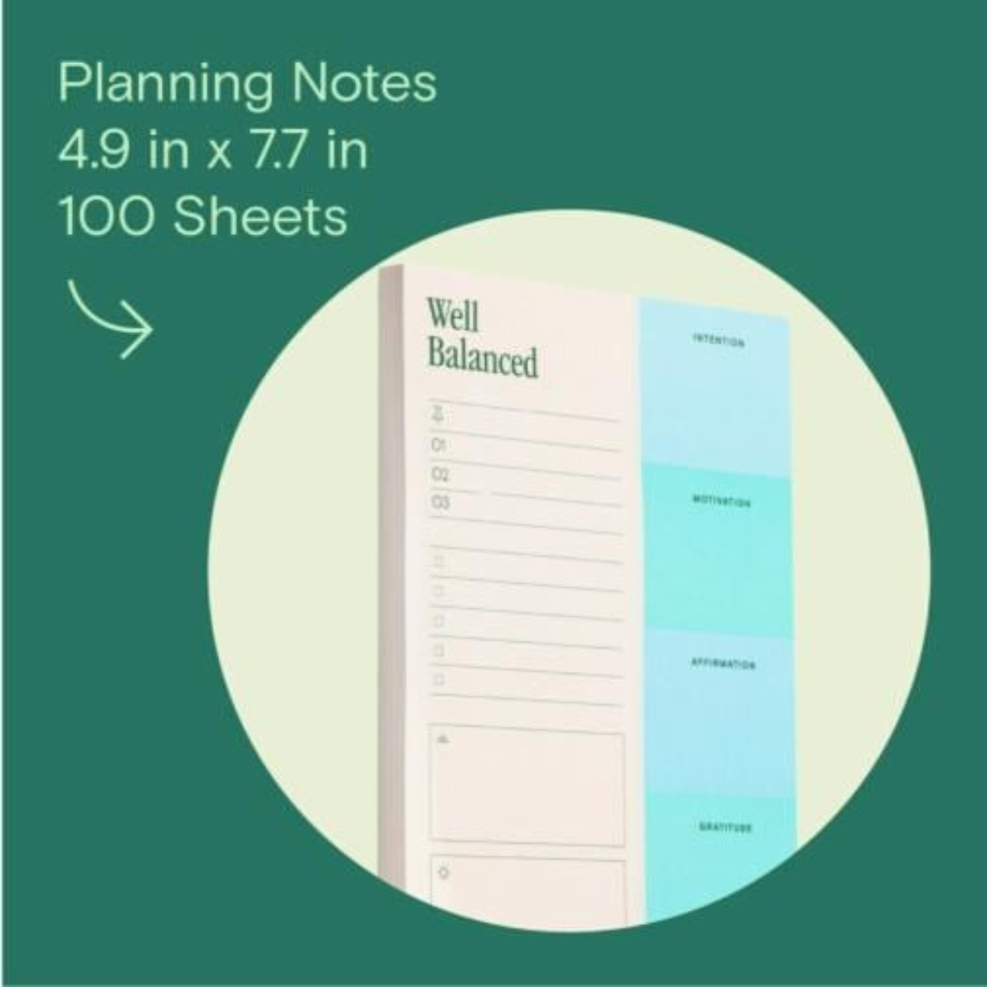 Noted by Post-it Planning Notes, Cream and Purple Sticky Notes