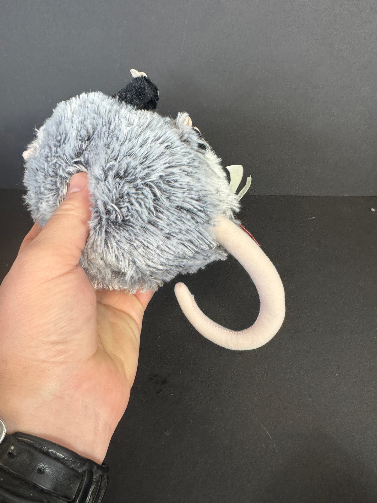 030 - Douglas OLIVER POSSUM Plush Toy Stuffed Animal 9” Soft Cuddle Gray White Opposum
