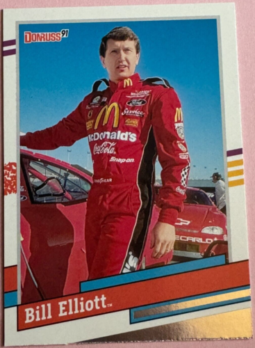 2024 Panini Donruss Racing |  Bill Elliott #125 | Retro 91