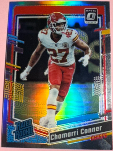 2023 Panini | Donruss Optic Football | Chamarri Conner #255 | Chiefs | Silver Ho