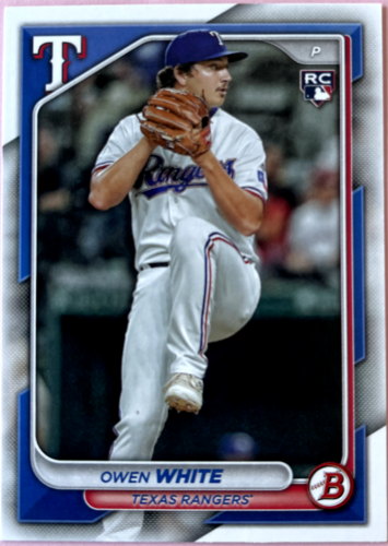 2024 Topps | Bowman | MLB | Owen White No.57 | Rangers