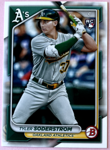 2024 Topps | Bowman | MLB | Tyler Soderstrom No.15 | Athlettics