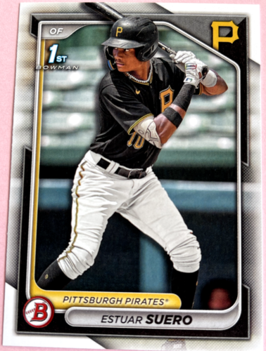 2024 Topps | Bowman | MLB | Estuar Suero No.BP-63 | Pirates | Prospects