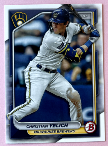 2024 Topps | Bowman | MLB | Christian Yelich No.34 | Brewers