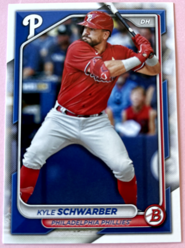 2024 Topps | Bowman | MLB | Kyle Schwarber No.89 | Phillies