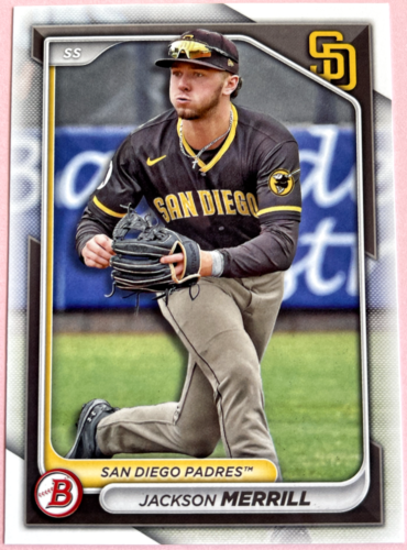 2024 Topps | Bowman | MLB | Jackson Merrill No.BP-145 |Padre| Prospects