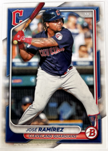 2024 Topps | Bowman | MLB | Jose Ramirez No.65 | Guardians