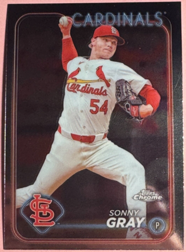 2024 Tops | Chrome | Baseball | Sonny Gray #143 | Cardinals