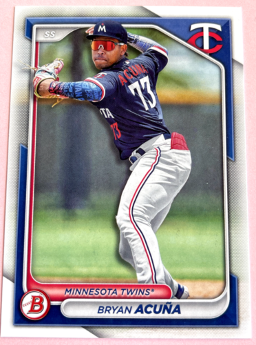 2024 Topps | Bowman | MLB | Bryan Acuna No.BP-4| Twins | Prospects