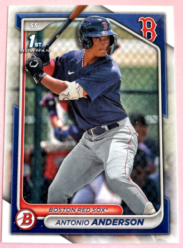 2024 Topps | Bowman | MLB | Antonio Anderson No.BP-20 | Red Sox | Prospects