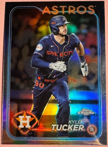 2024 Tops | Chrome | Baseball | Kyle Tucker #112 | Astros | Refractor