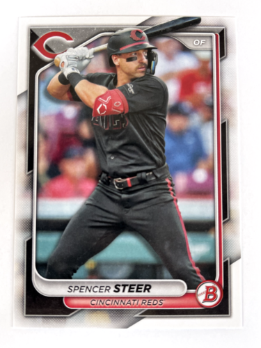 2024 Topps | Bowman | MLB | Spencer Steer No.3 | Reds