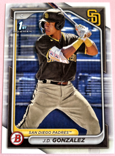 2024 Topps | Bowman | MLB | J.D. Gonzalez No.BP-111 | Padres | Prospects