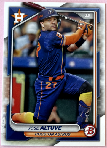 2024 Topps | Bowman | MLB | Jose Altuve No.73 |Astros