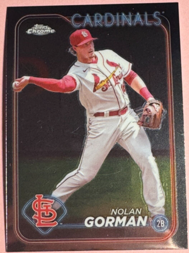 2024 Tops | Chrome | Baseball | Nolan Gorman #97 | Cardinals