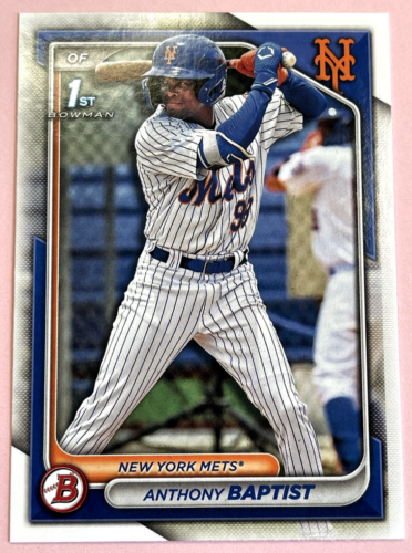 2024 Topps | Bowman | MLB | Anthony Baptist No.BP-141 | Mets | Prospects