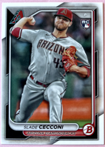 2024 Topps | Bowman | MLB | Slade Cecconi #82 | Diamondbacks | Rookie 3