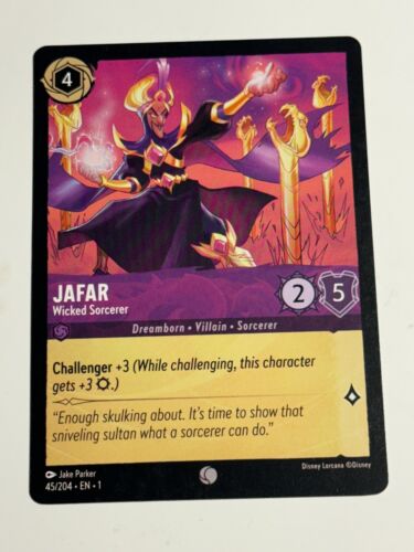 2023 Disney Lorcana | The First Chapter | Jafar #45/204 | Common